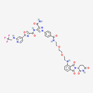 Chemical structure of PROTAC IRAK4 degrader-4
