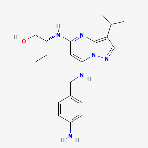 Chemical structure of PROTAC CDK9 ligand-1