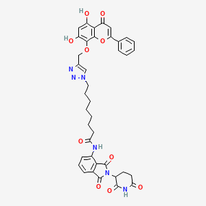 Chemical structure of PROTAC CDK9 degrader-2