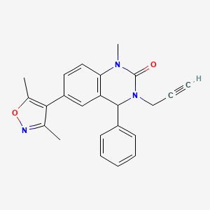 Chemical structure of PROTAC BRD4-binding moiety 1