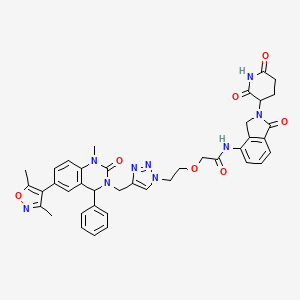 Chemical structure of PROTAC BRD4 Degrader-2