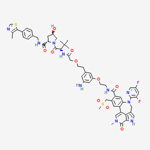 Chemical structure of PROTAC BRD4 Degrader-15