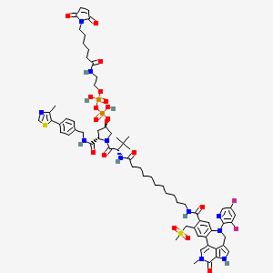 Chemical structure of PROTAC BRD4 Degrader-13