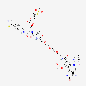Chemical structure of PROTAC BRD4 Degrader-10