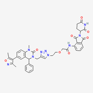 Chemical structure of PROTAC BRD4 Degrader-1
