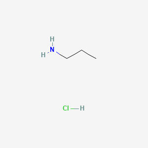 Chemical structure of Propylamine Hydrochloride