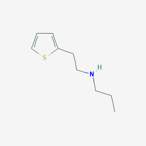 Chemical structure of Propyl[2-(thiophen-2-yl)ethyl]amine