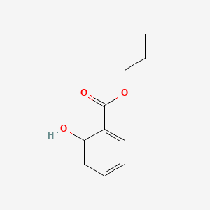 Chemical structure of Propyl Salicylate