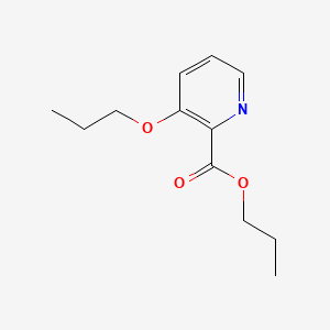 Chemical structure of Propyl 3-Propoxypyridine-2-carboxylate