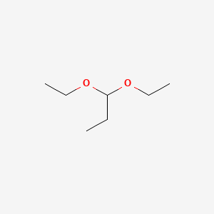 Chemical structure of Propane, 1,1-diethoxy-