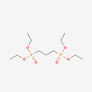Chemical structure of Propane-1,3-diphosphonic acid tetraethyl ester