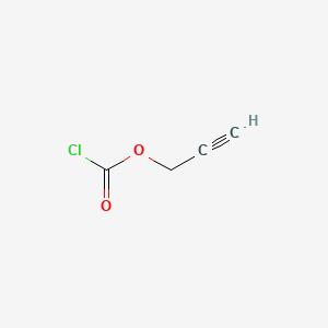 Chemical structure of Propargyl chloroformate