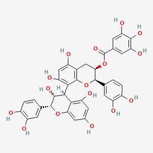 Chemical structure of procyanidin B2 3'-O-gallate