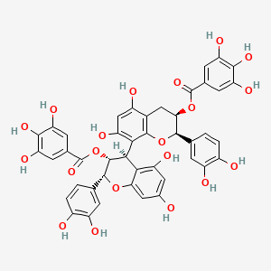 Chemical structure of Procyanidin B2 3,3'-di-O-gallate