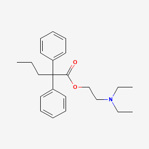 Chemical structure of Proadifen