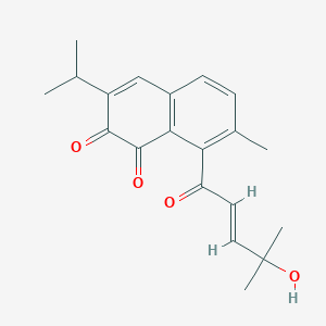 Chemical structure of Prionoid E