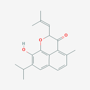 Chemical structure of Prionoid B