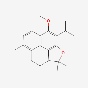 Chemical structure of Prionitin