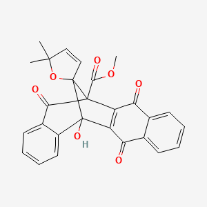 Chemical structure of Prerubialatin