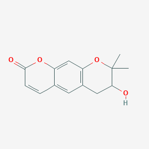 Chemical structure of Prantschimgin