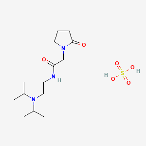 Chemical structure of PRAMIRACETAM SULFATE