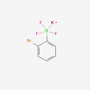 Chemical structure of Potassium 2-bromophenyltrifluoroborate