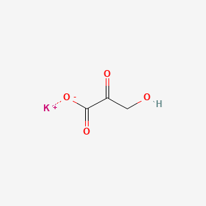 Chemical structure of Potassium β-hydroxypyruvate