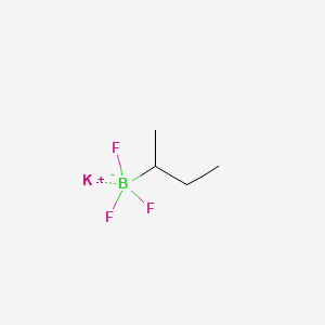 Chemical structure of POTASSIUM SEC-BUTYLTRIFLUOROBORATE