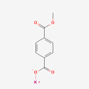 Chemical structure of Potassium Monomethyl Terephthalate