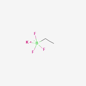 Chemical structure of Potassium Ethyltrifluoroborate