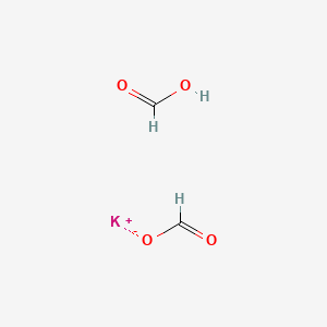 Chemical structure of Potassium diformate