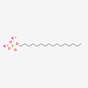 Chemical structure of POTASSIUM CETYL PHOSPHATE