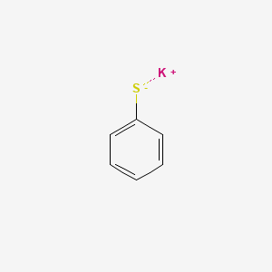 Chemical structure of Potassium benzenethiolate