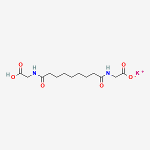 Chemical structure of Potassium azeloyl diglycinate