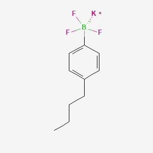 Chemical structure of Potassium 4-butylphenyltrifluoroborate