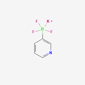 Chemical structure of Potassium 3-Pyridyltrifluoroborate
