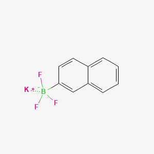 Chemical structure of Potassium 2-Naphthalenetrifluoroborate