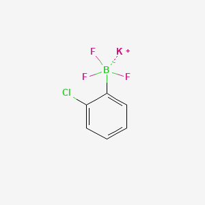 Chemical structure of Potassium 2-chlorophenyltrifluoroborate