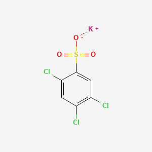 Chemical structure of Potassium 2,4,5-Trichlorobenzenesulfonate