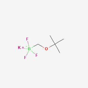 Chemical structure of Potassium (tert-butoxymethyl)trifluoroborate