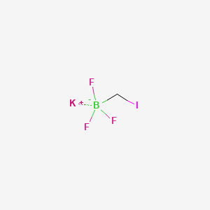 Chemical structure of Potassium (Iodomethyl)trifluoroborate