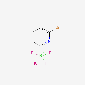 Chemical structure of Potassium (6-bromopyridin-2-yl)trifluoroborate