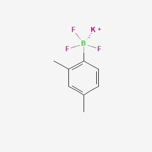 Chemical structure of Potassium (2,4-Dimethylphenyl)trifluoroborate