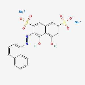 Chemical structure of Pontacyl Violet 6R