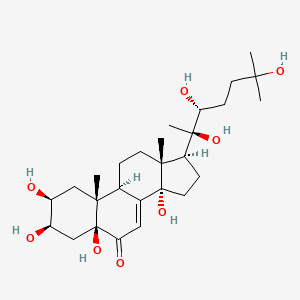 Chemical structure of Polypodine B