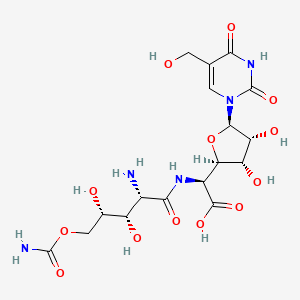 Chemical structure of Polyoxin B