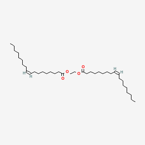 Chemical structure of Polyoxyethylene dioleate