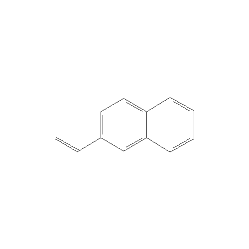 Chemical structure of 2-Vinylnaphthalene