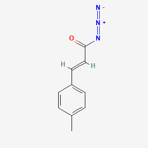 Chemical structure of p-Methyl-cinnamoyl Azide
