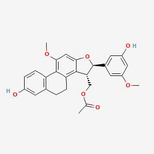 Chemical structure of Pleionesin C